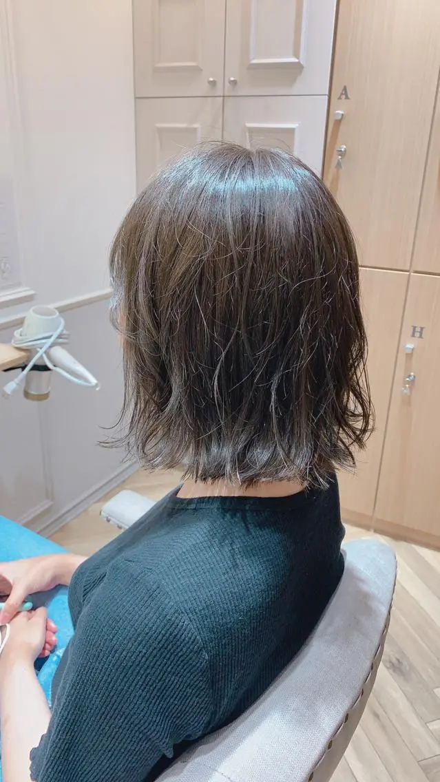 似合わせカットCOTAシャンプーの写真