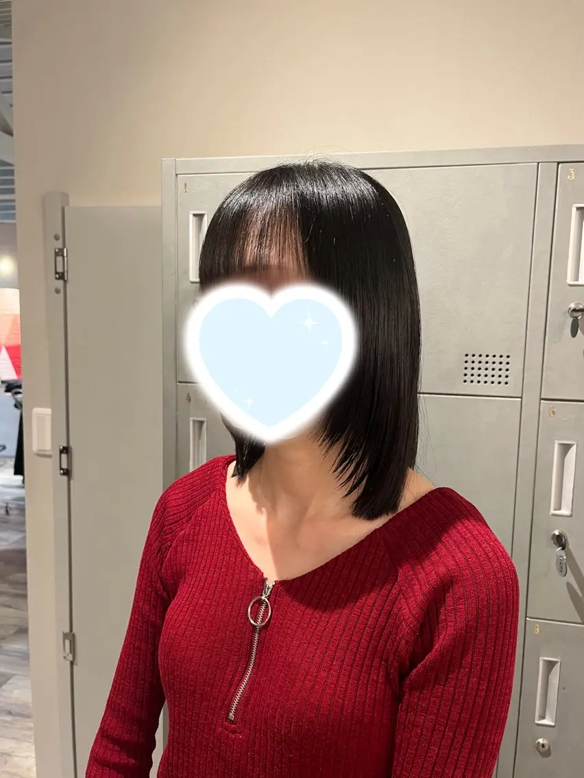 ミディアム レイヤーカット 顔周り/ガーリー /ヘアメ/あつはのヘアスタイル