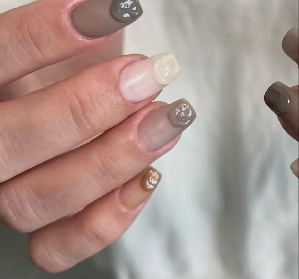 ネイル ハンドネイル ハンドケア nail salon una.のネイルデザイン