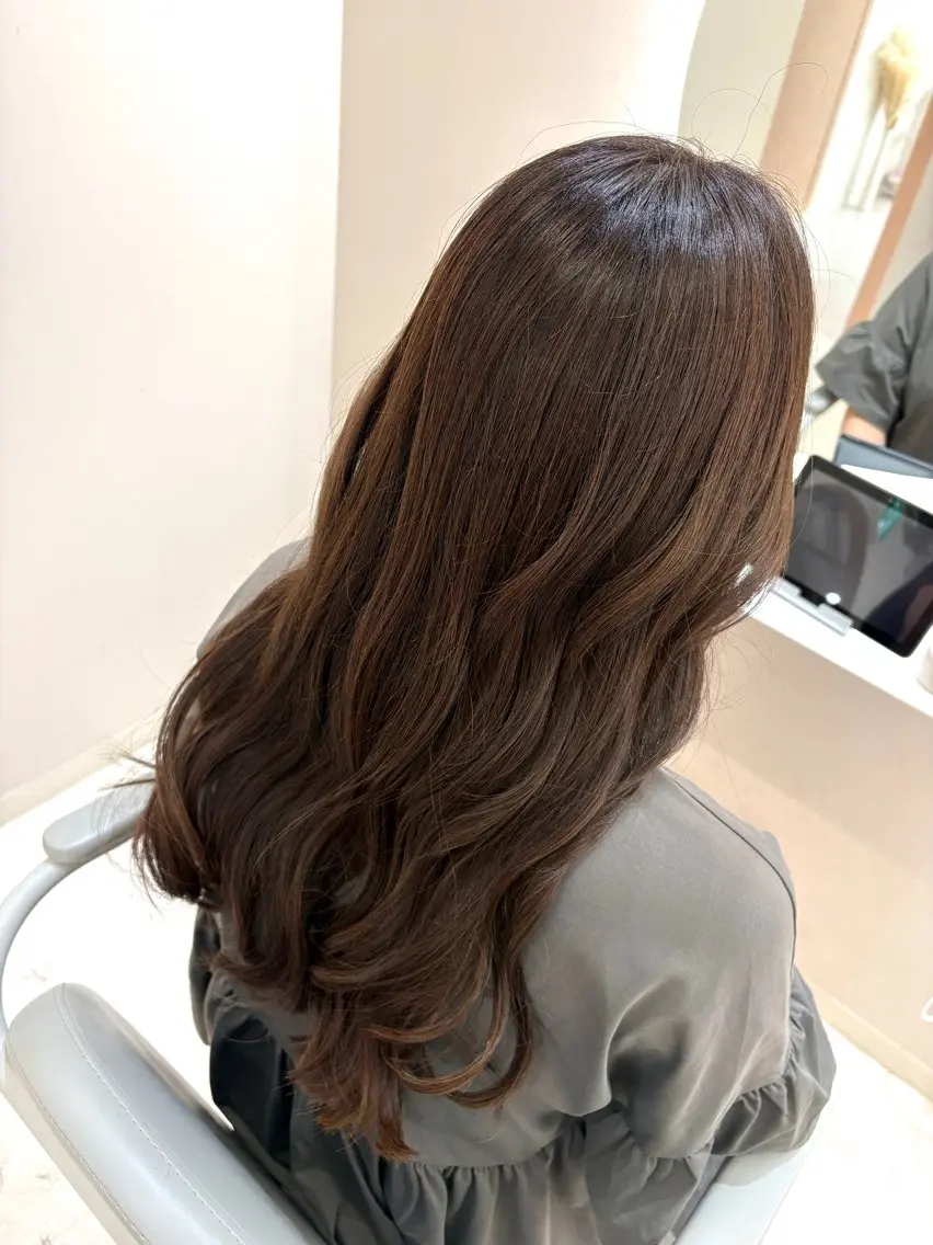 カラー 透明感カラー Zina千葉2nd _hikari🤍のヘアスタイル
