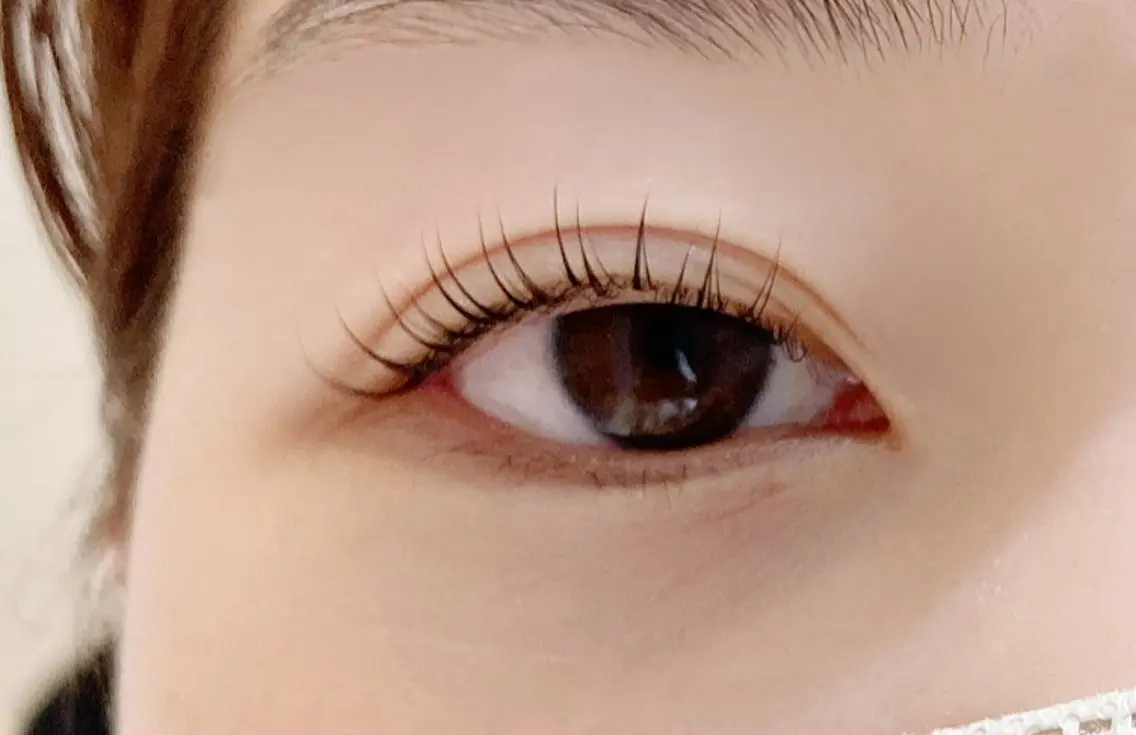 マツエク・マツパ ナチュラル 一重×まつ毛パーマ マツパ soo lash room Kanaeのマツエク・マツパデザイン