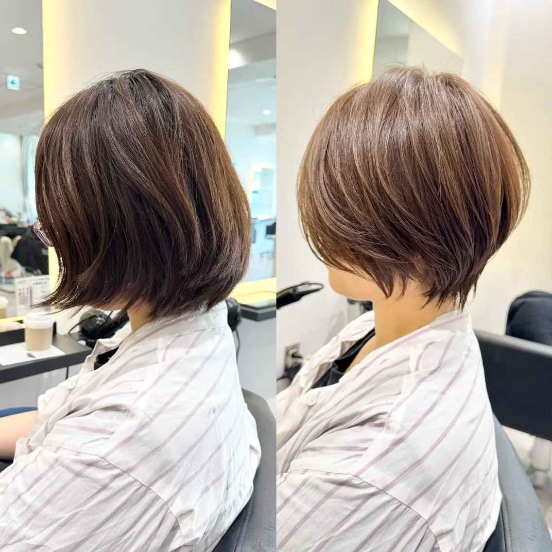 ショート お悩み解決ひし形 ショート✂️ イガワのヘアスタイル