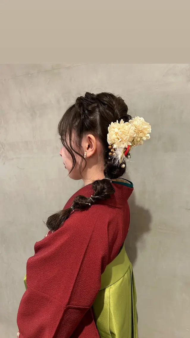 ロング ヘアアレンジ ヘアセット タナカ カナ🫧のヘアスタイル