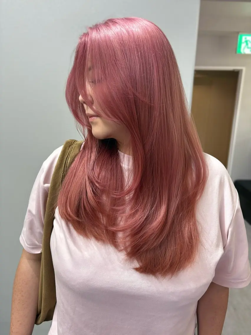 ロング ヘアカラー fuuka/名古屋 /レイヤーカットのヘアスタイル