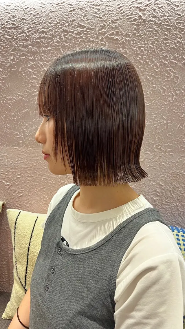 ショート カット ヘアカラー merc.🐑🤍 山口夏希のヘアスタイル
