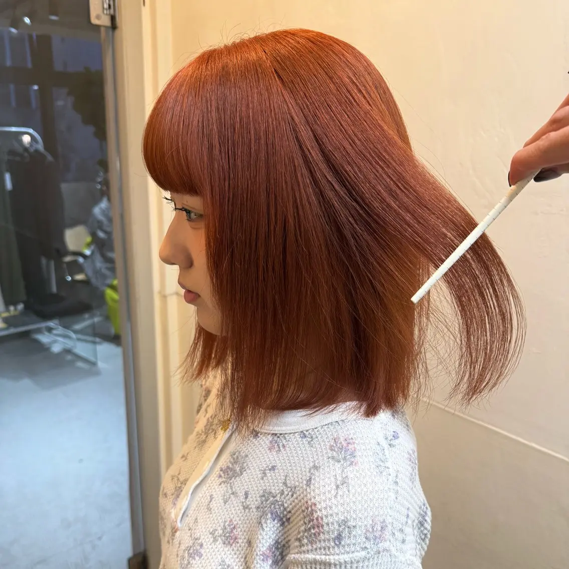 ミディアム カラー 新潟万代/暖色・ 透明感カラー/アミのヘアスタイル