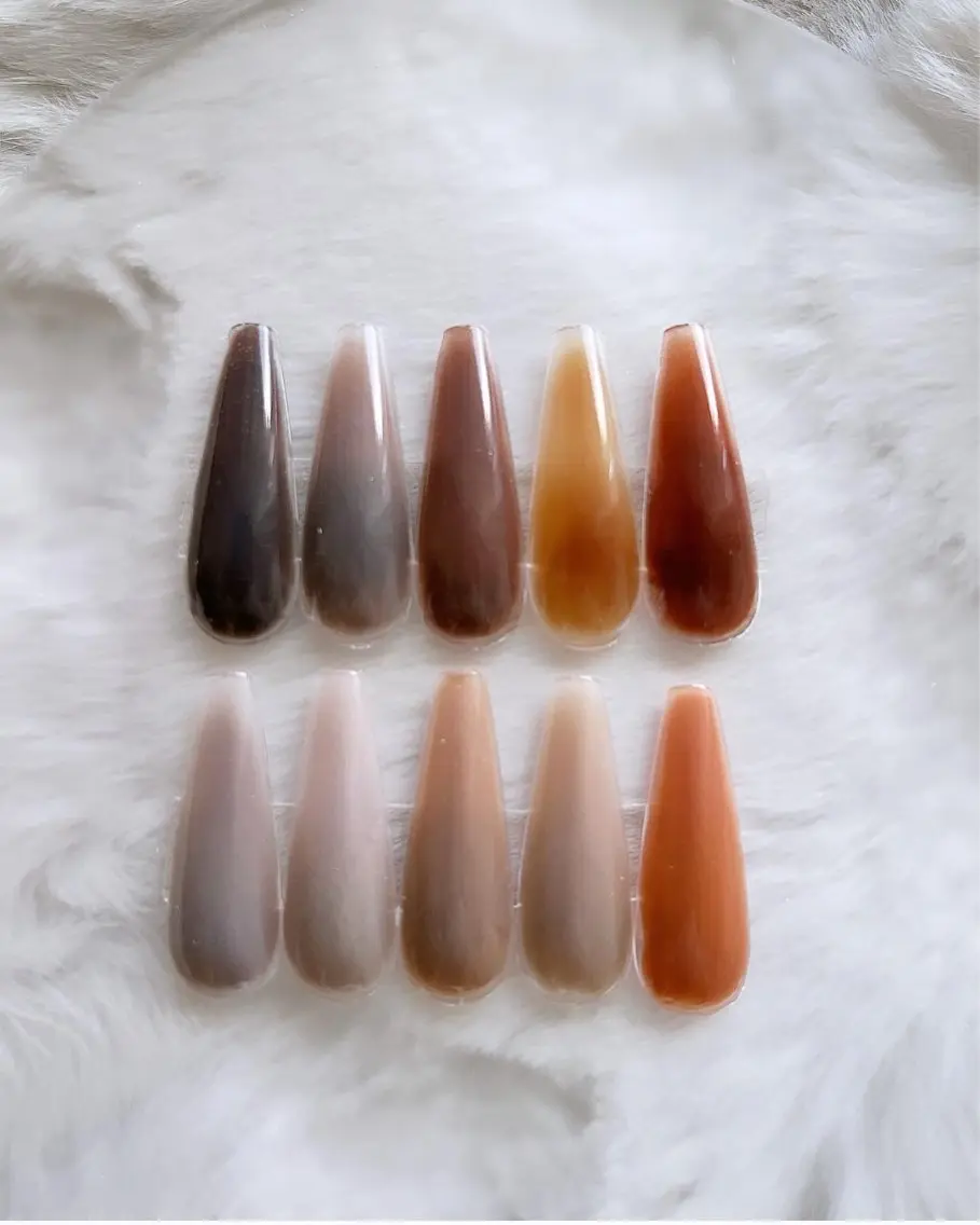 ネイル ワンカラーネイル スカルプネイル 冬ネイル ✾ NailRoom Latina🌻💓のネイルデザイン