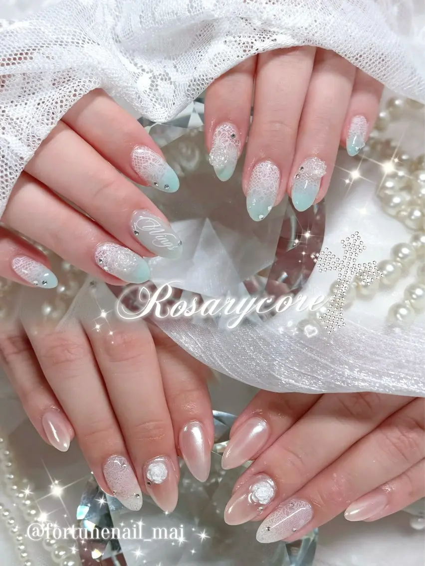 ネイル ハンドネイル 🎀Mai 🎀9/10🈳✩.のネイルデザイン