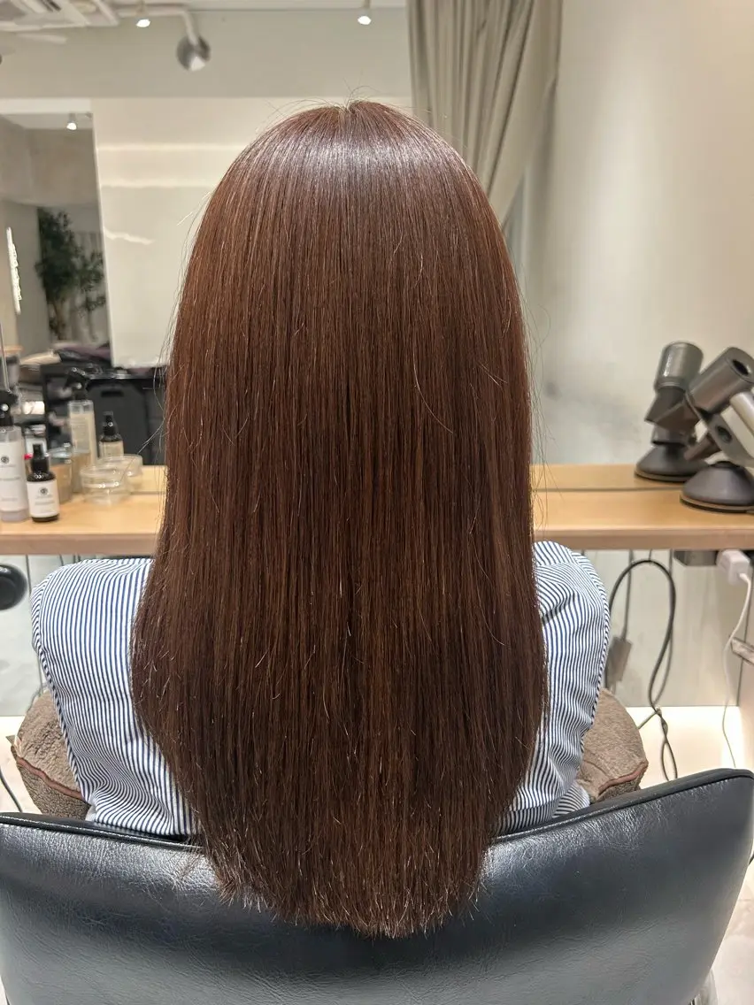 カラー 透明感カラー 🎀➳ かのんのヘアスタイル