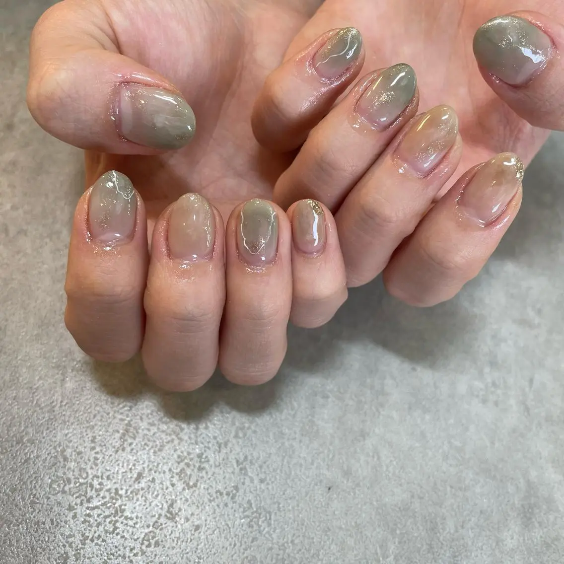 ネイル 持ち込み ニュアンスネイル Nail Salon Gummi.のネイルデザイン