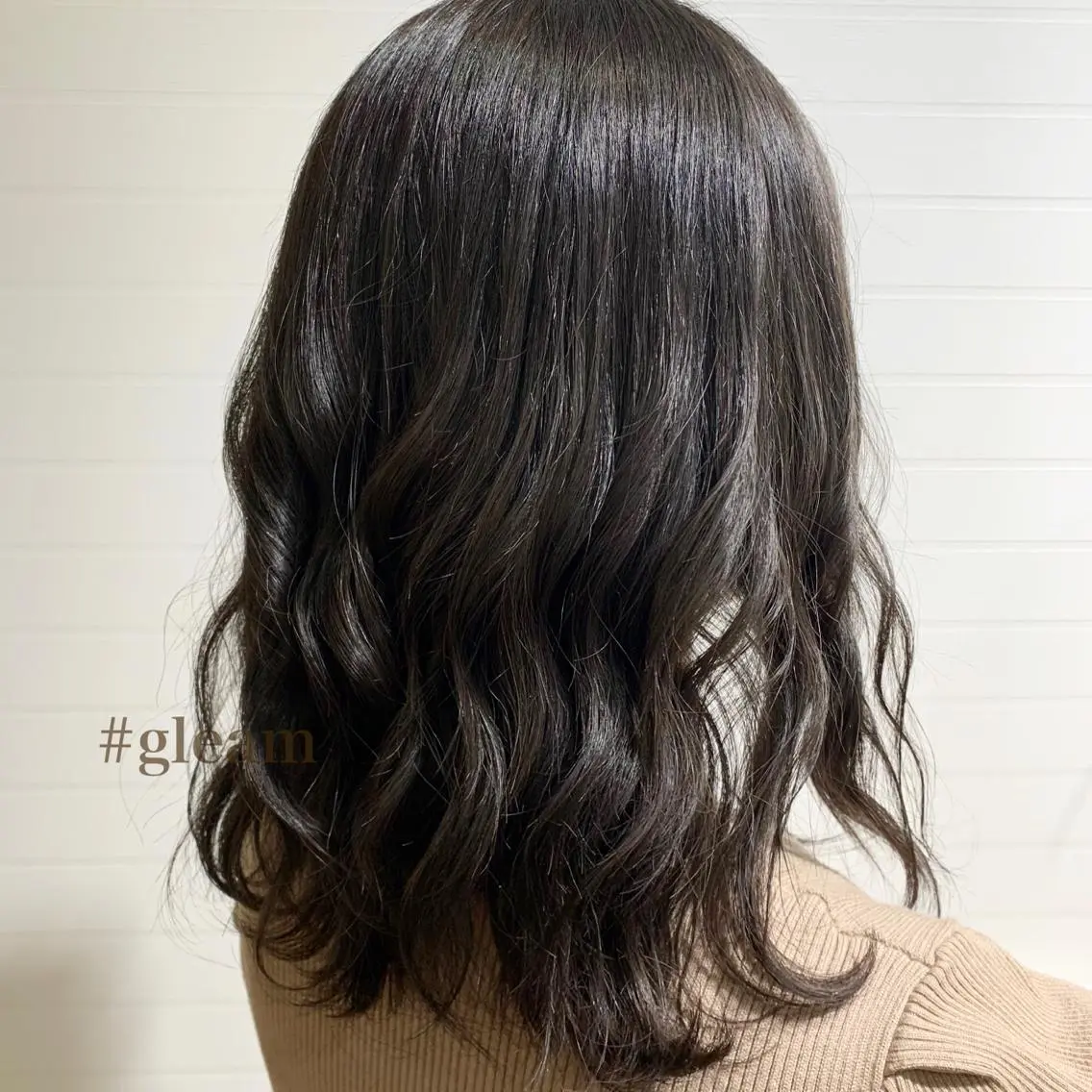 セミロング カラー 美容室 グリームのヘアスタイル