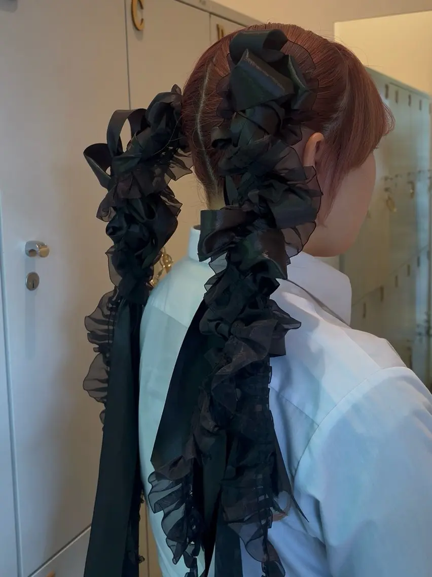 【体育祭ヘアアレンジ🎀】⚠️ご希望のお写真は3枚❕ご予約は1週間前まで.*・゚の写真