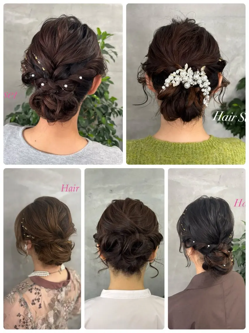 ヘアアレンジ 結婚式・ブライダル ✨透明感艶カラー ✨💍Yuri💍のヘアスタイル