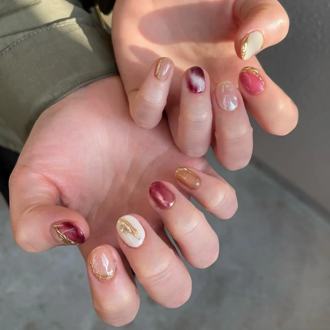 ネイル ハンドネイル ハンドケア lylynail YUUKAのネイルデザイン
