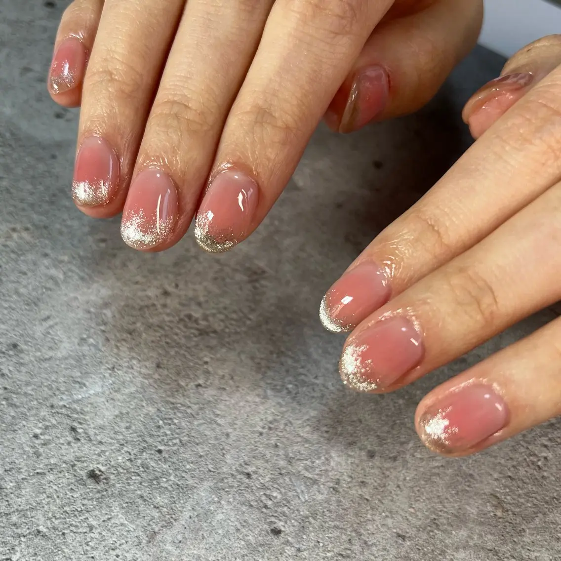 ネイル チークネイル マグネットネイル Lumière nail_RIKAのネイルデザイン