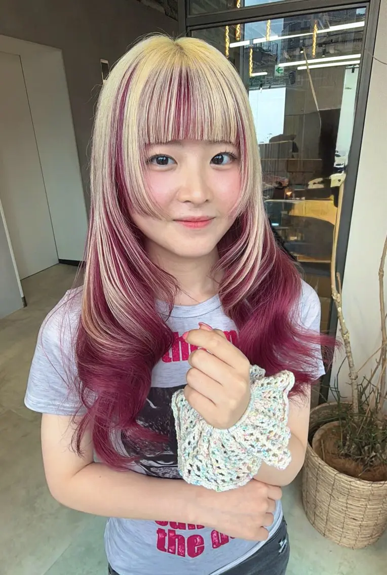 カラー カット ヘアカラー トリートメント 透明感カラー✨艶髪 制作🌱山根あゆみのヘアスタイル