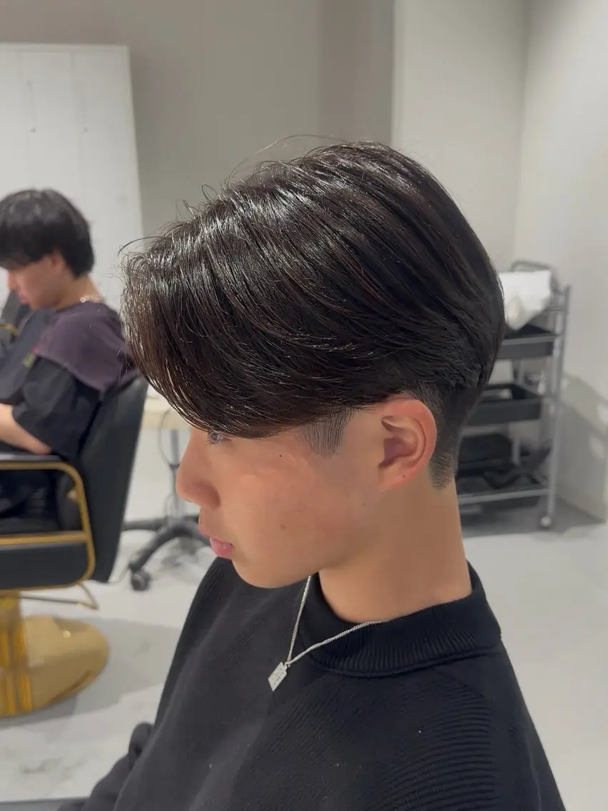 ショート メンズ カット 縮毛矯正 札幌メンズ専門 星雅哉のヘアスタイル