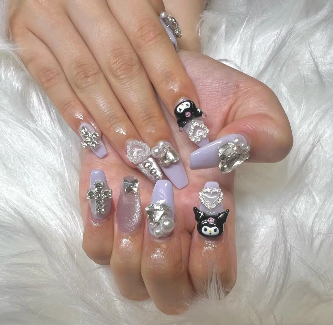 ネイル キラキラネイル ハンドネイル CHARME 🤎〔RINA〕のネイルデザイン