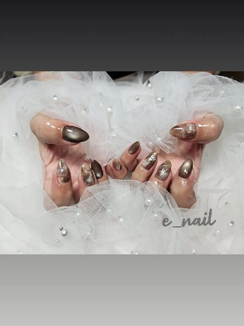 ネイル e_nail🍀自宅 サロン八潮eri☆　のネイルデザイン