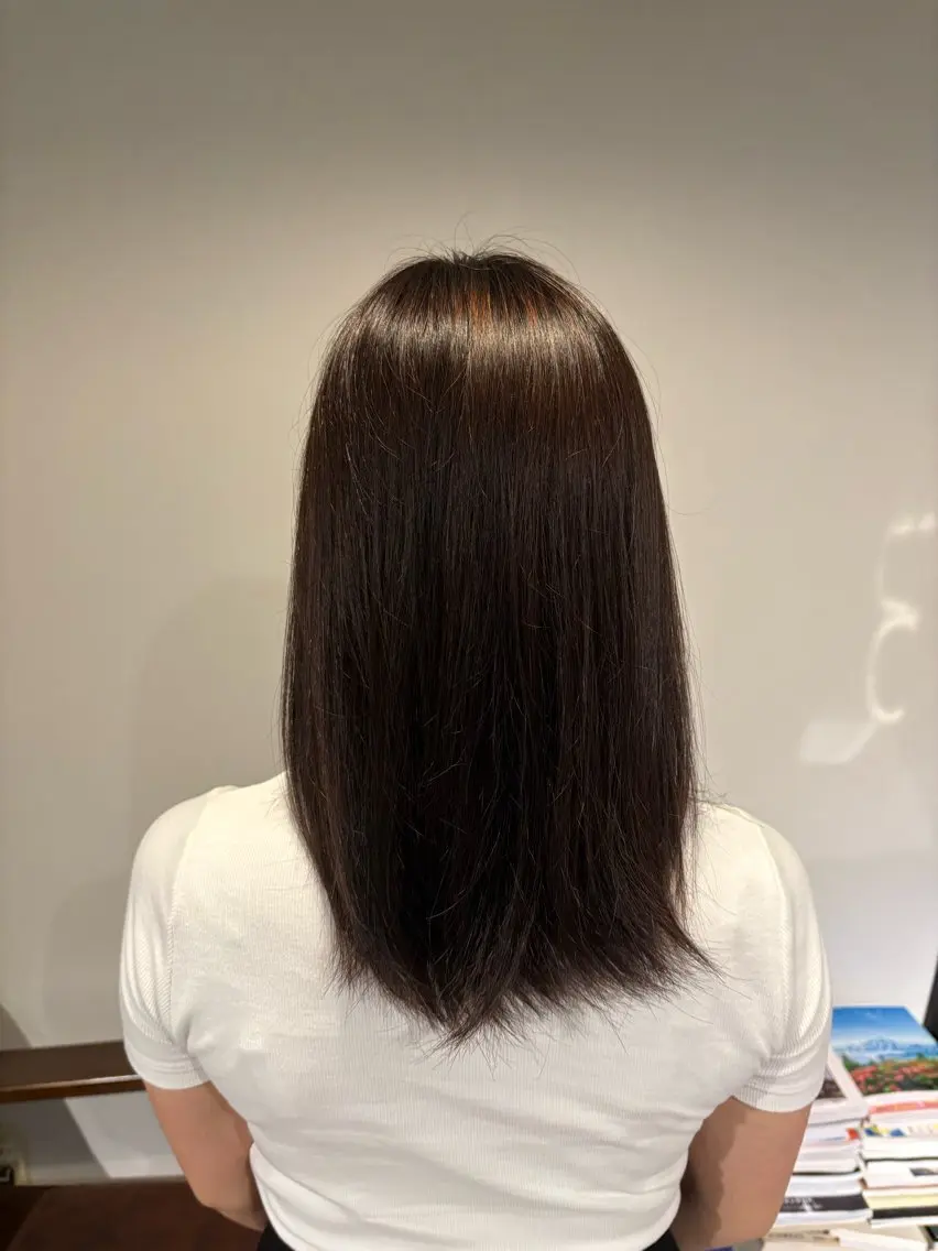 ミディアム カラー YOSHIKAWA SHOTAのヘアスタイル