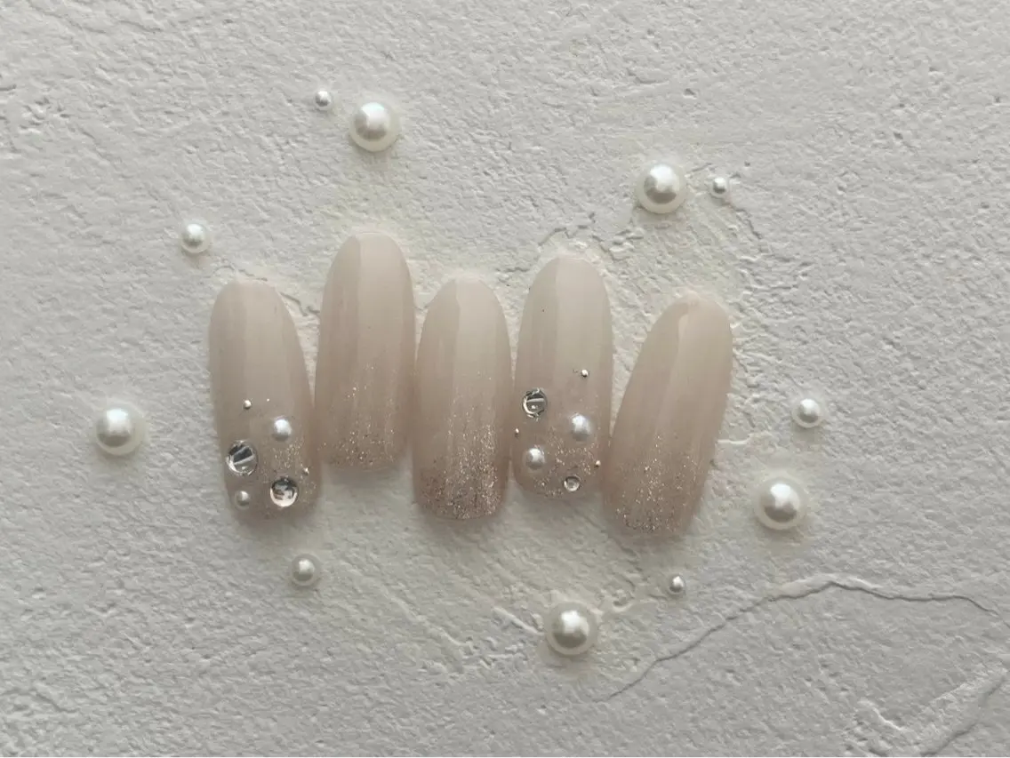 【オフ込み】🩵チップ長さだし10本90分アートコース💅✨️の写真