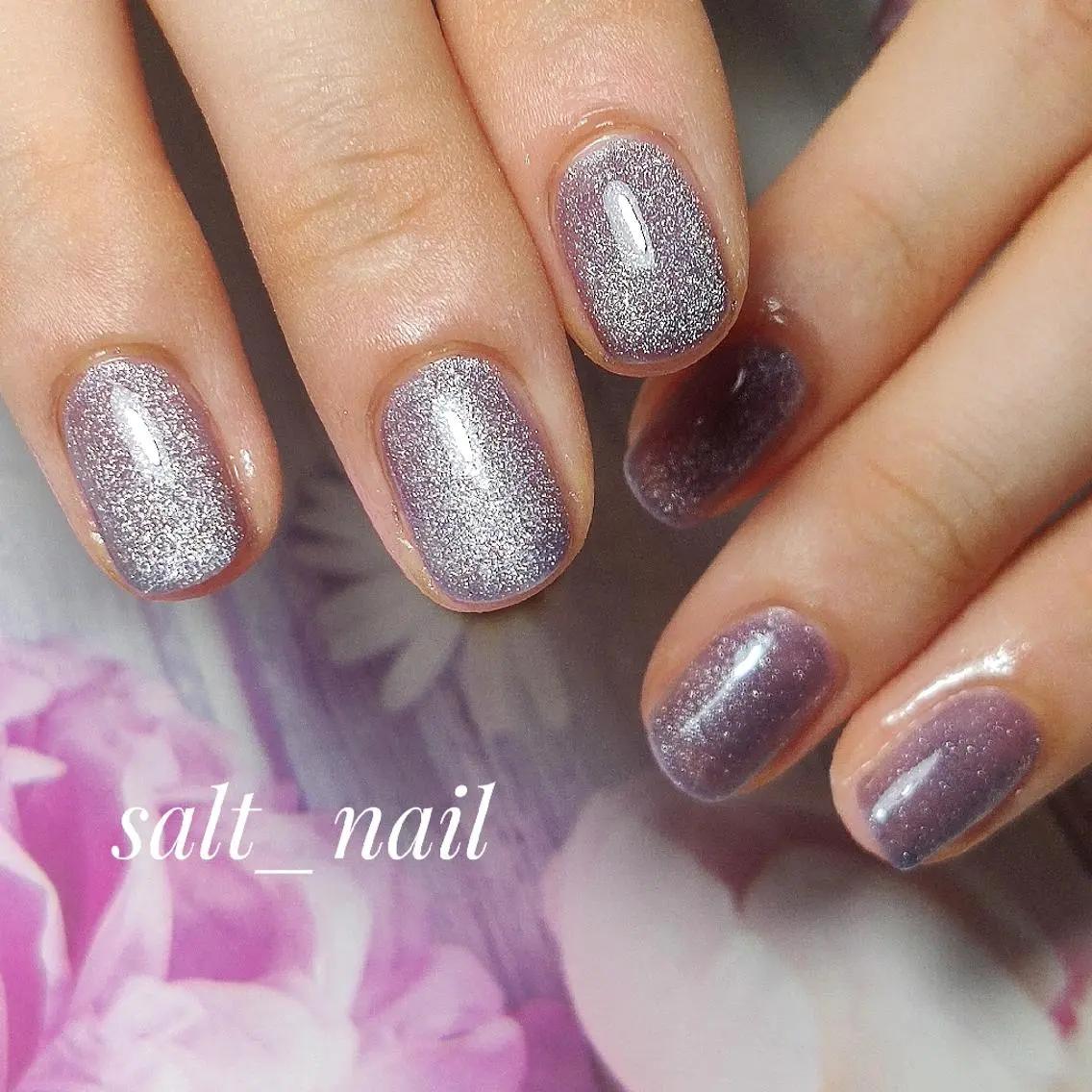 ネイル マグネットネイル 個人サロン saltnailのネイルデザイン