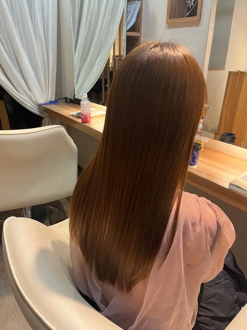 ロング 新宿×髪質改善カラー 美髪/艶髪/岩重知弥のヘアスタイル