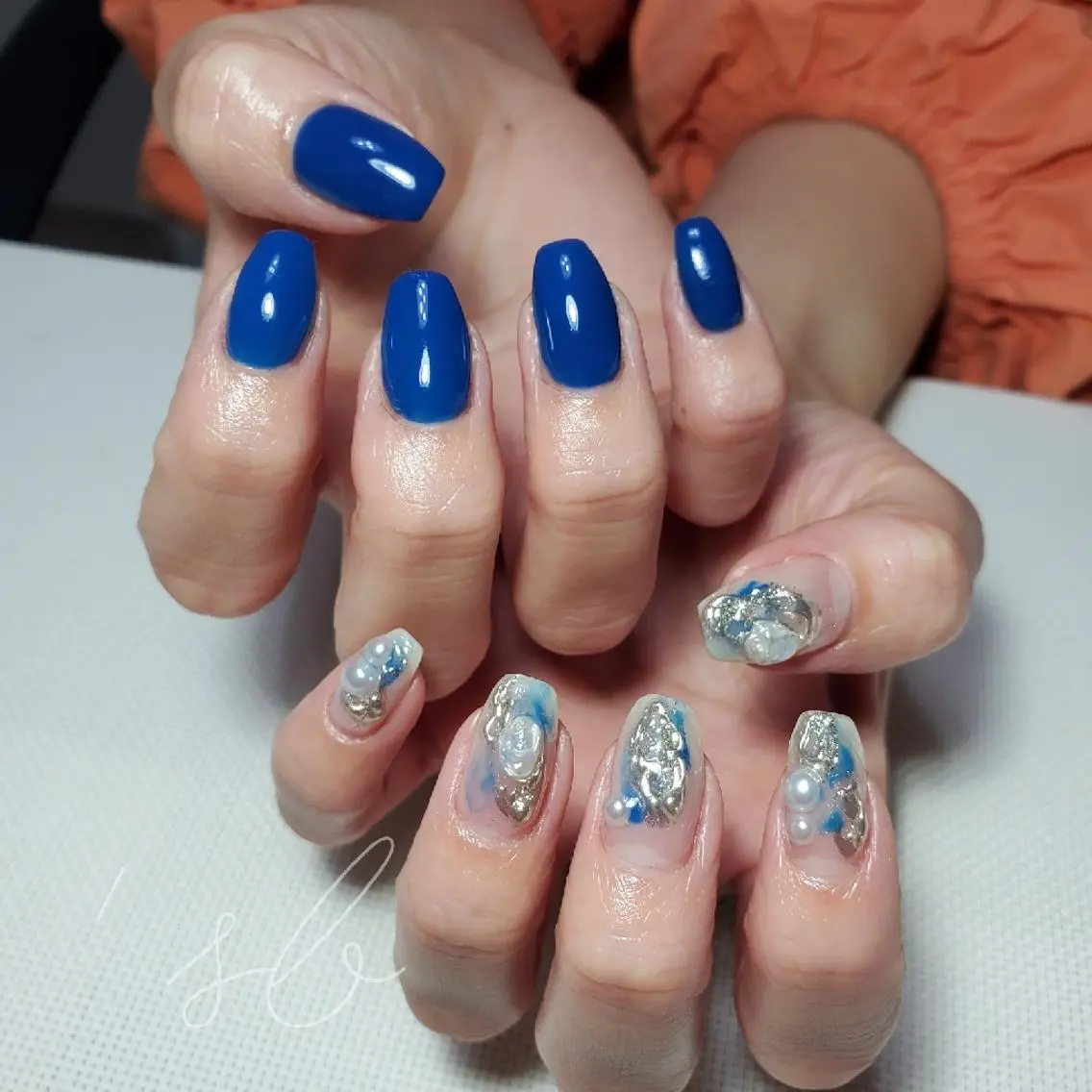 ネイル ハンドネイル nailroom‪ sb‪‪𓈒𓂂𓏸のネイルデザイン