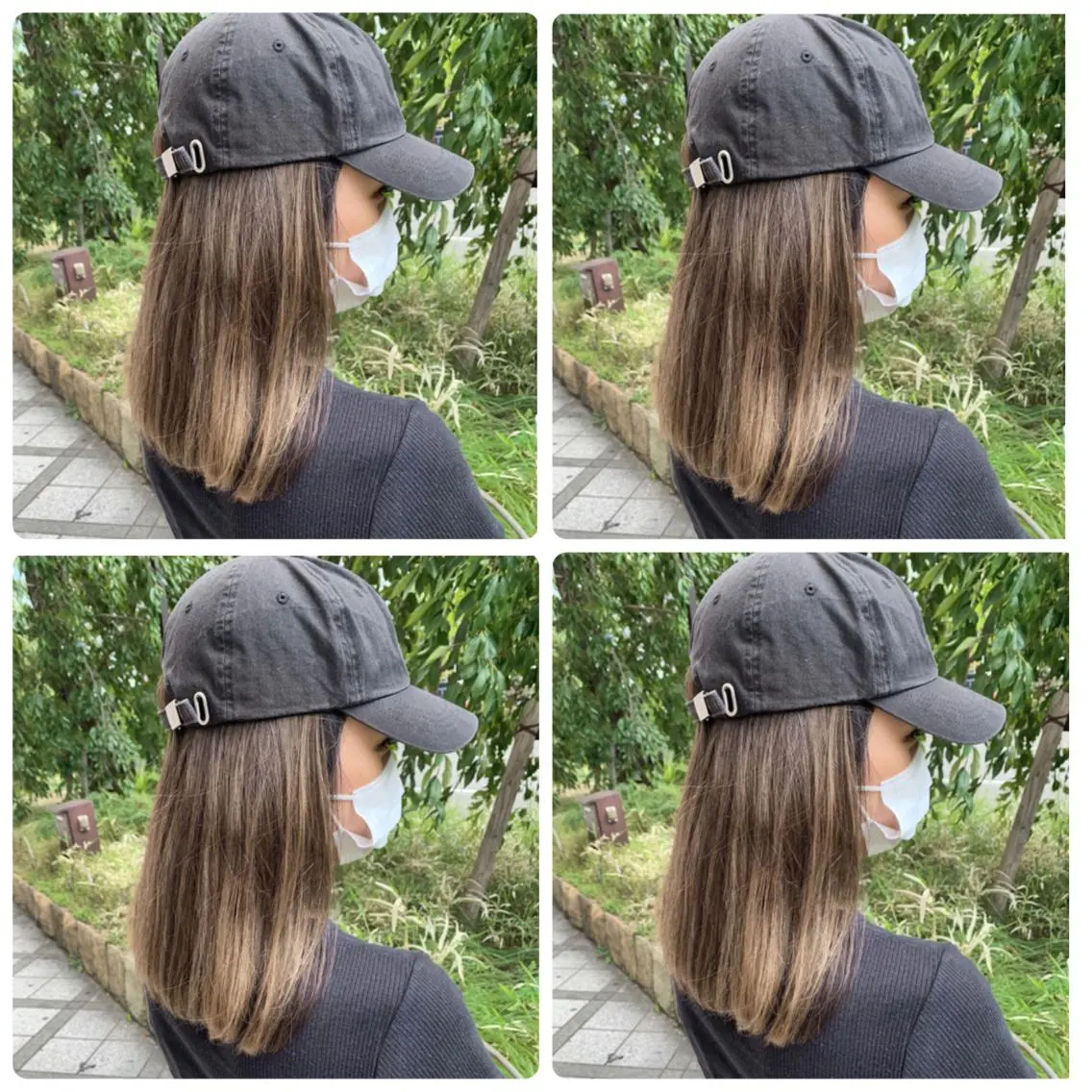 ミディアム カラー カット ヘアカラー 京都大人女性ショート 徒歩1分/秋山のヘアスタイル