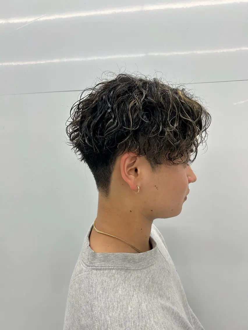 カラー パーマ メンズ カット ヘアカラー パーマ 【柏/メンズパーマ 特化】🍏網中勇喜のヘアスタイル