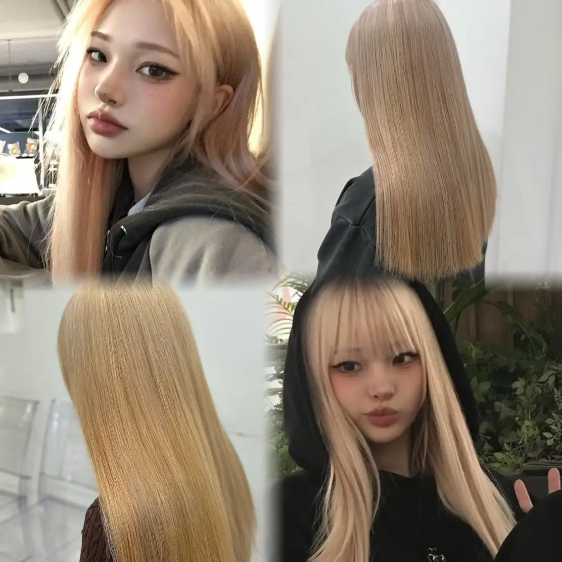 ロング モテ髪ハイトーン🫧 serina🎀池袋のヘアスタイル