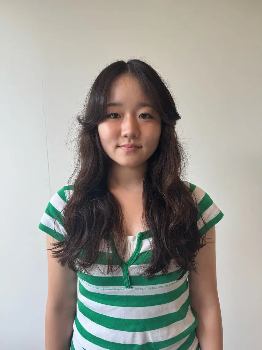 ロング カット パーマ mio/ カットモデル募集中‎のヘアスタイル