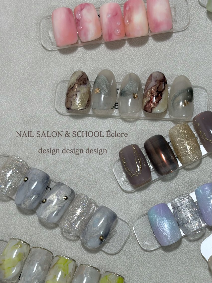 ネイル ハンドネイル 【Éclore】 hinanoのネイルデザイン