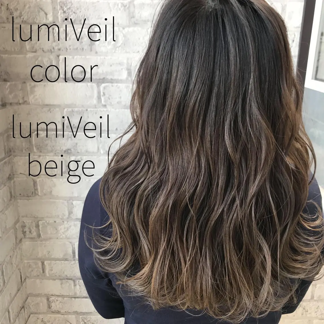 ロング カラー ベージュカラー ブリーチ 透明感カラー カット ヘアカラー Oopsレイヤー 加藤澄都のヘアスタイル
