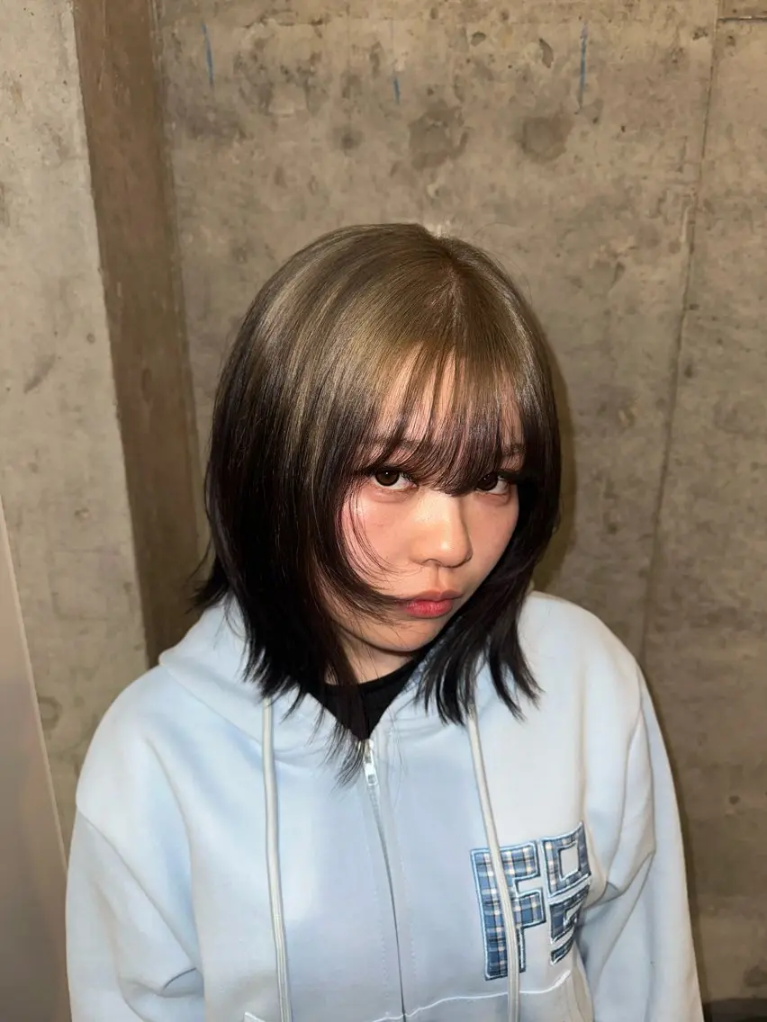 ミディアム カラー 🦋ハイトーン🦋/ かのんのヘアスタイル