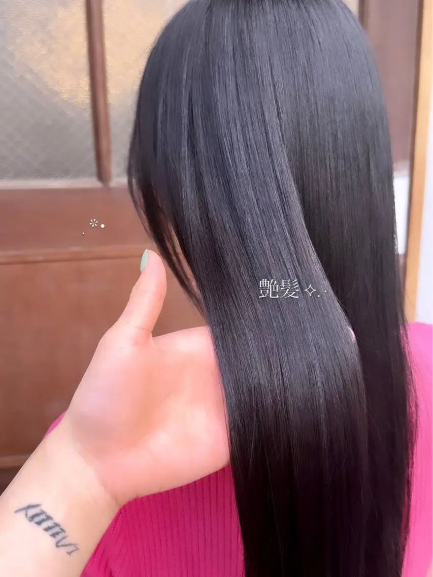ロング カラー YUNA🧡 艶髪/Wカラー🧡のヘアスタイル