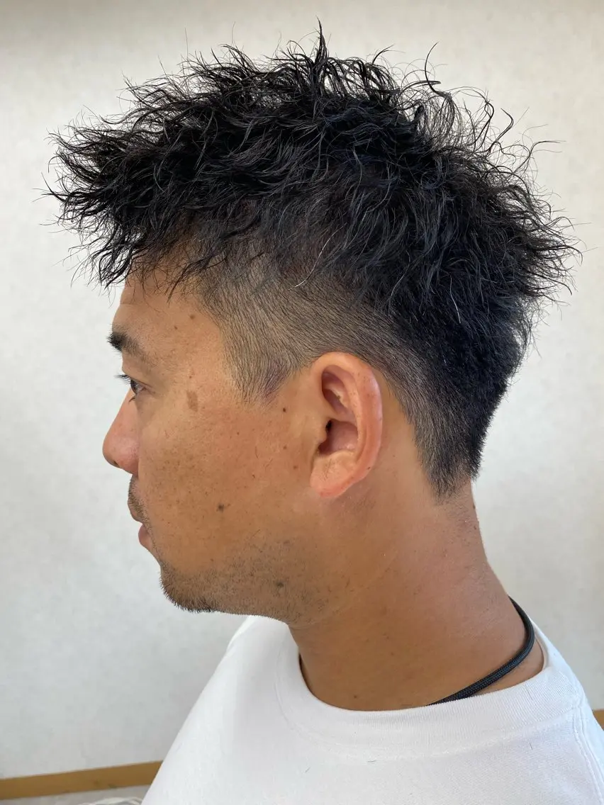 メンズ Lumiere 鈴木翔平のヘアスタイル
