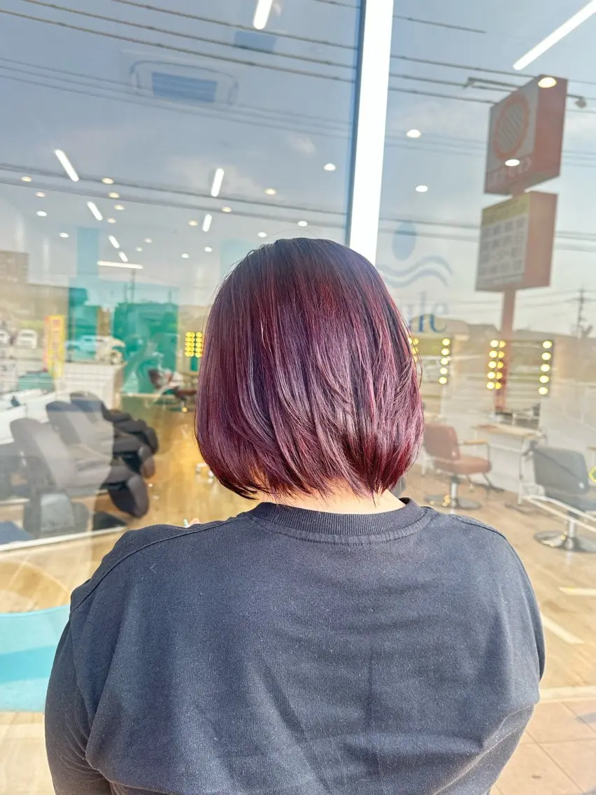 ミディアム トリートメント ヘッドスパ Azule なつめのヘアスタイル