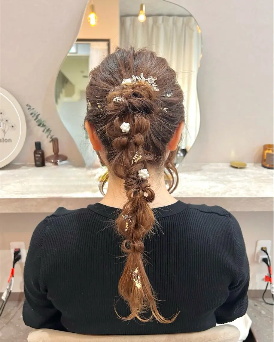 ロング ロング Mila Hazukiのヘアスタイル