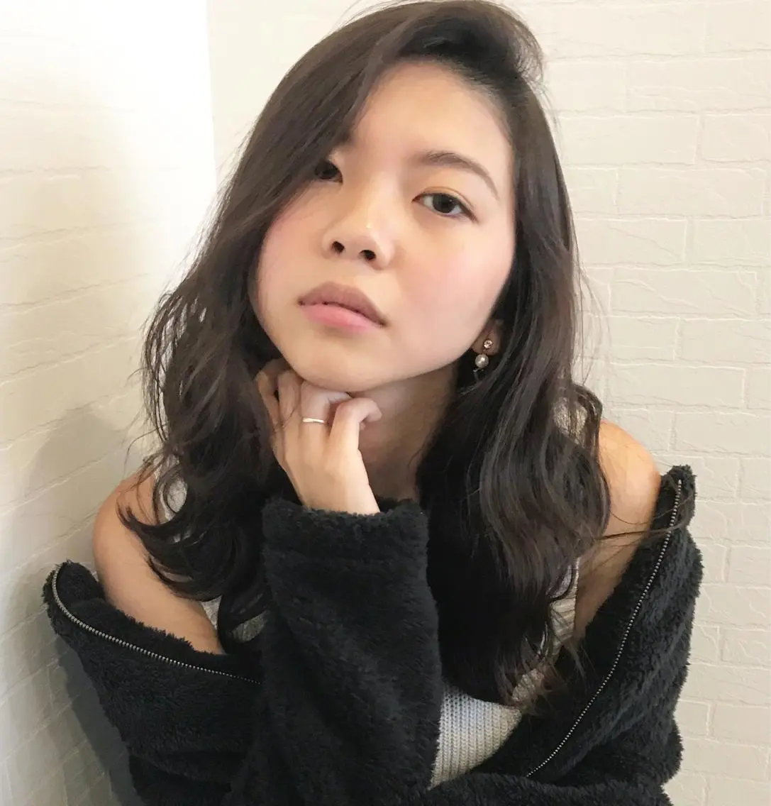 セミロング カラー ヘアアレンジ 縮毛矯正 髪質改善寺坂雄飛💐のヘアスタイル