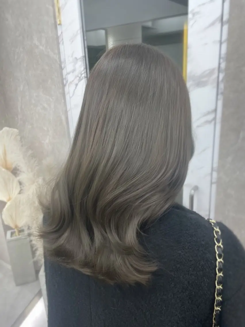 ロング カラー 心斎橋/ブリーチなし 髪質改善/レイヤーのヘアスタイル
