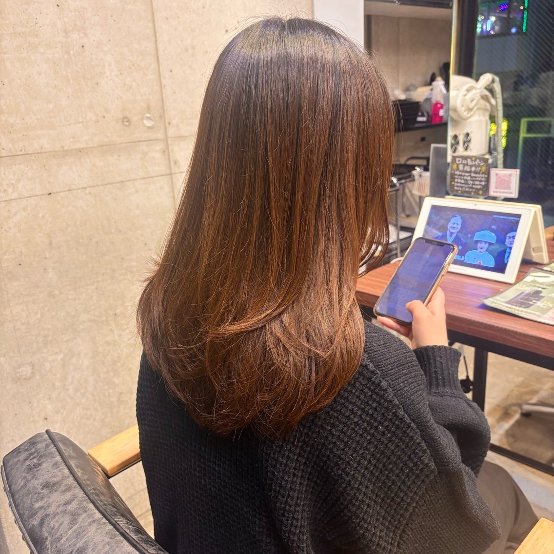 セミロング 練習モデル大募集！ 遠山麻帆のヘアスタイル