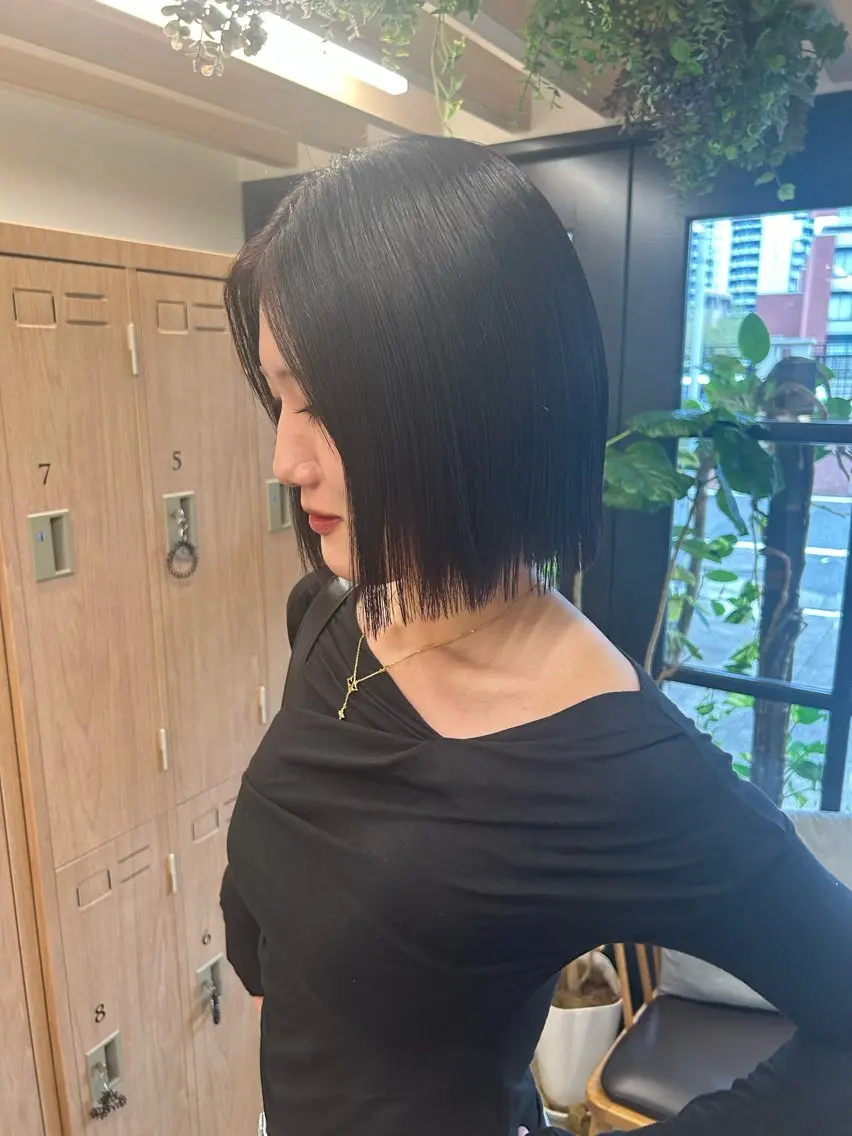 カラー ヘアカラー 西新  MAHIRO 🩵🫧艶髪🩵🫧のヘアスタイル