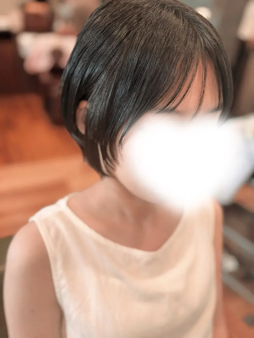 ショート 加藤 彩のヘアスタイル