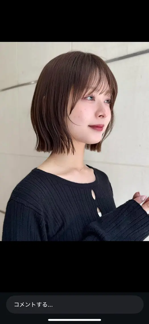 ショート 似合わせボブカット COA✨中内慶のヘアスタイル
