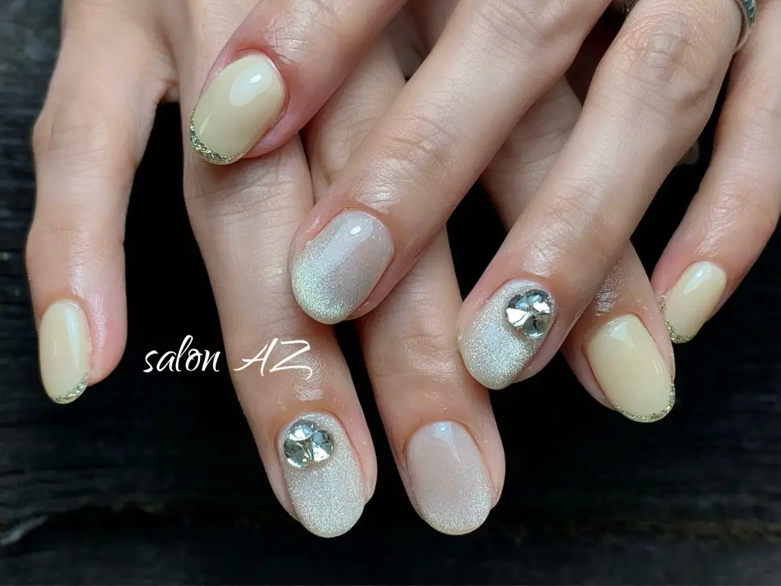 ネイル オフィスネイル ハンドネイル salon AZのネイルデザイン