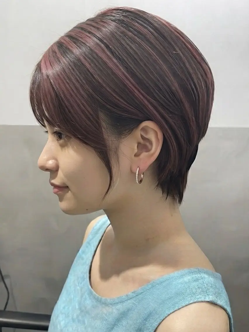【ショート】【新規】似合わせカット+ケアカラーの写真