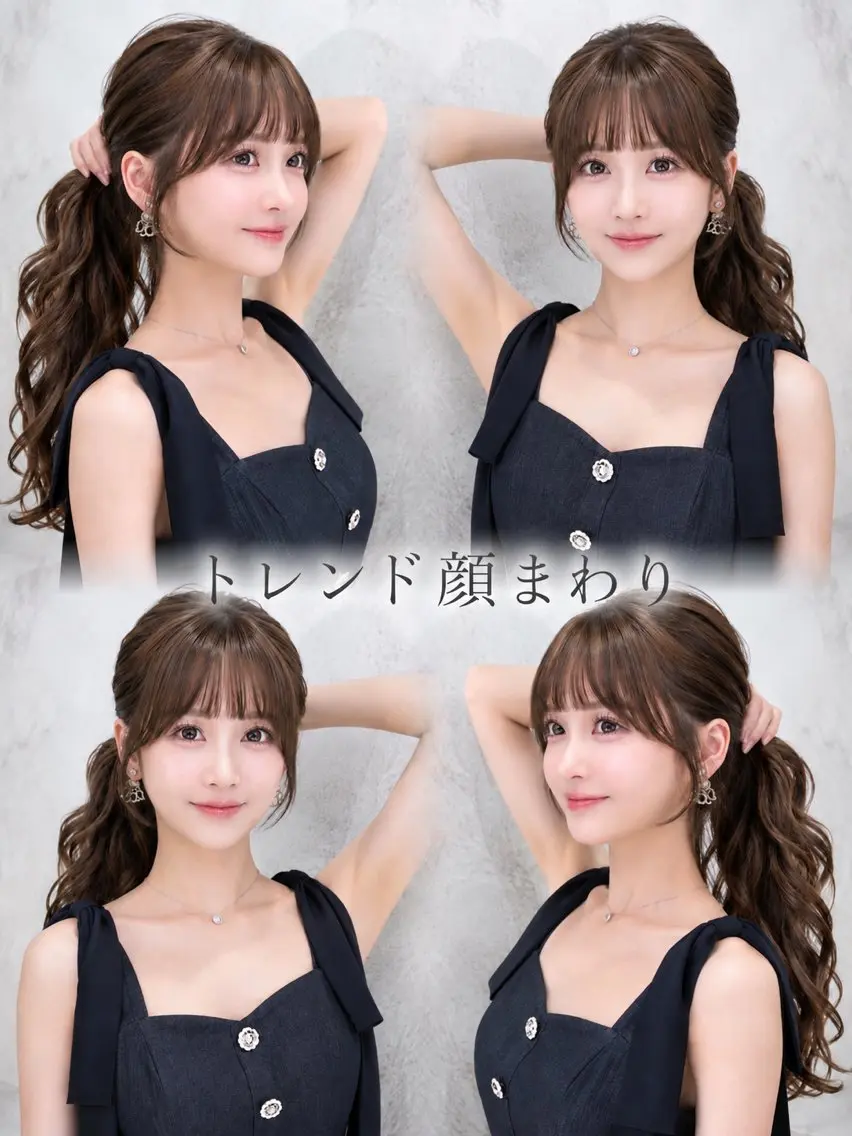 ロング カラー カット ヘアカラー トリートメント 🤍韓国風レイヤー/ 艶髪🤍鳥越美羽のヘアスタイル