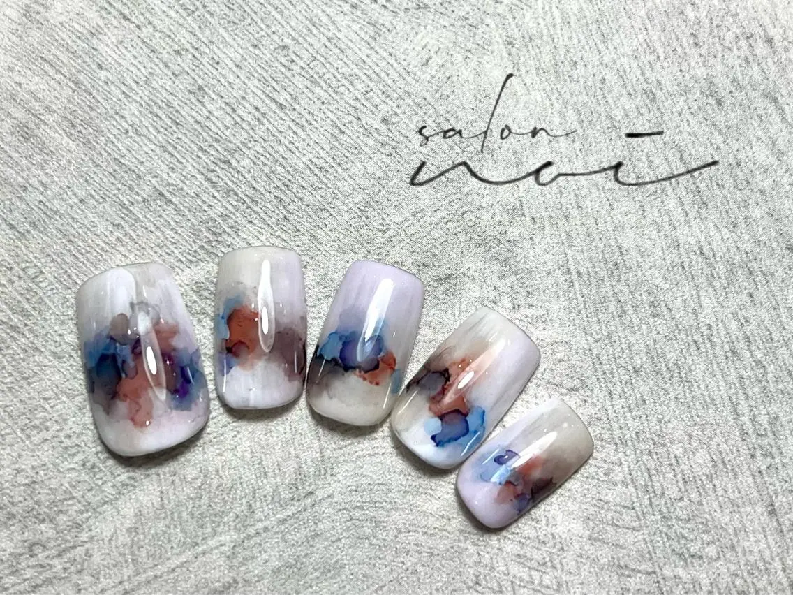 ネイル ニュアンスネイル ハンドネイル salon noiのネイルデザイン
