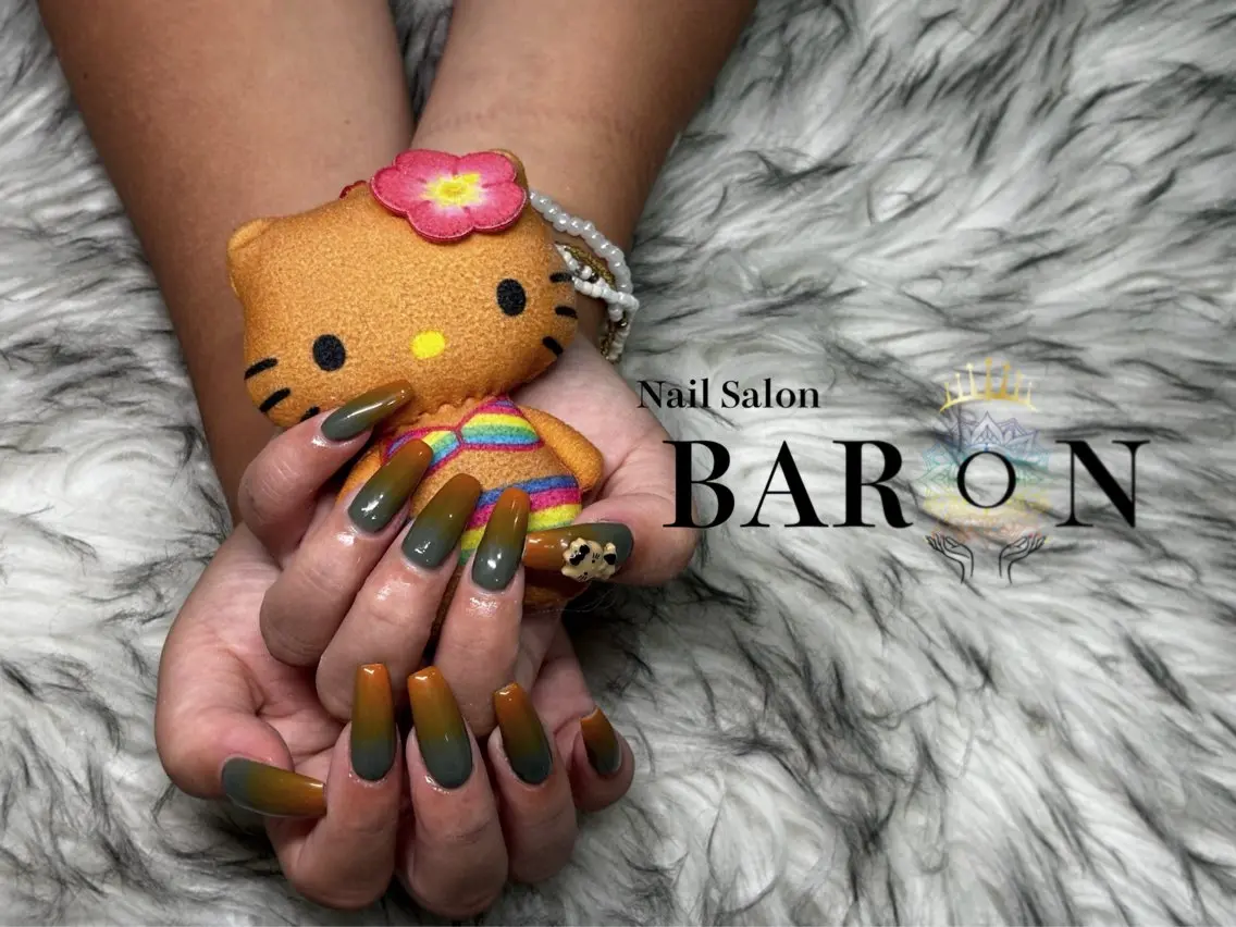 ネイル スカルプネイル ♛︎BARON♛︎ yuiのネイルデザイン